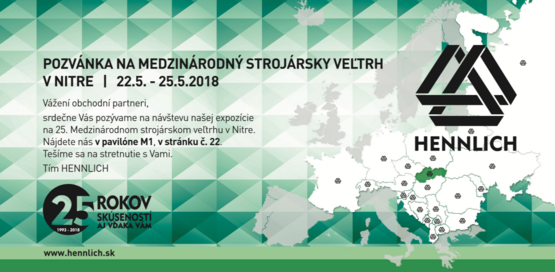 Pozvánka na MSV Nitra 2018