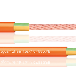 Silový flexibilný kábel chainflex CF885.PE