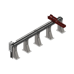 Gantry systém pre priemyselné roboty