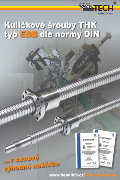 Guľôčkové Skrutky Ebb