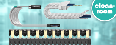 e-chain for cleanroom